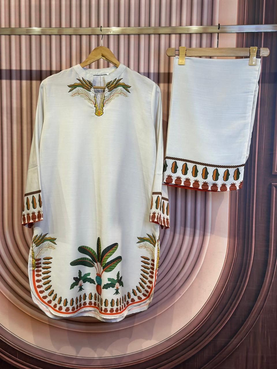 Simple 2-Piece Co-ord Set Khaddar 🌟 ❄️