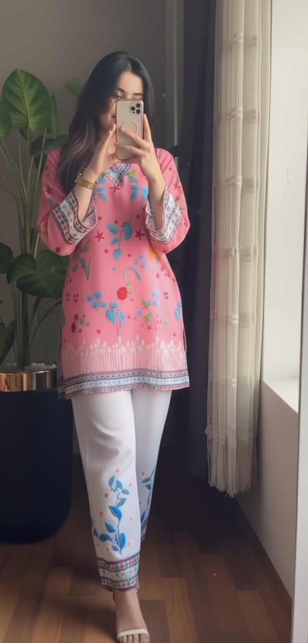 Gulabo 2Pc Digital Printed Dress💖✨