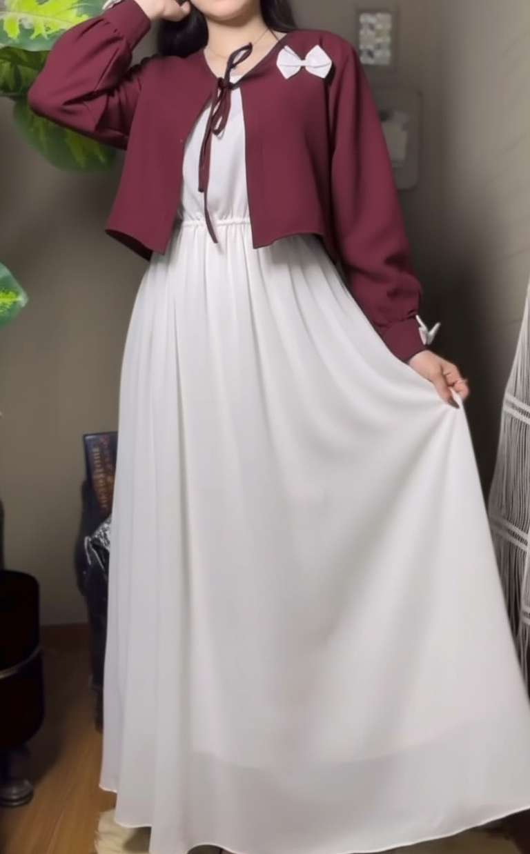 Absolutely Loving Bow Maxi👗🌟