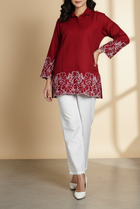 2 Piece Embroided Western style suit 👗👖