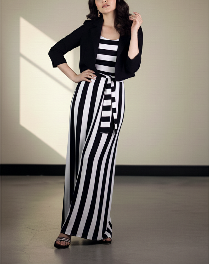 2 Piece Digital Lining Maxi & Coat✨