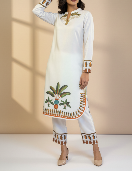 Simple 2-Piece Co-ord Set Khaddar  🌟 ❄️