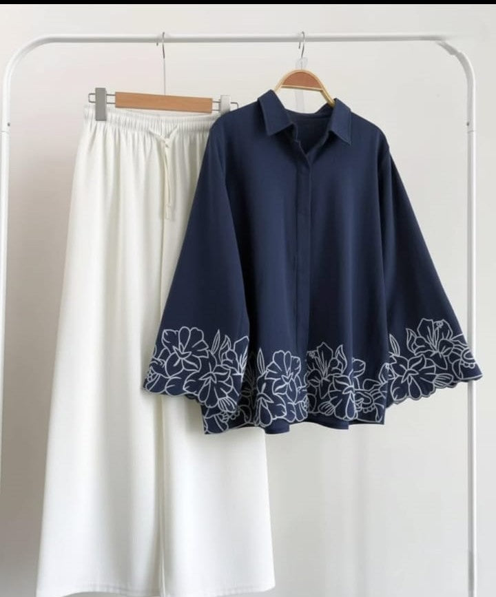 2 Piece Embroided Western style suit 👗👖